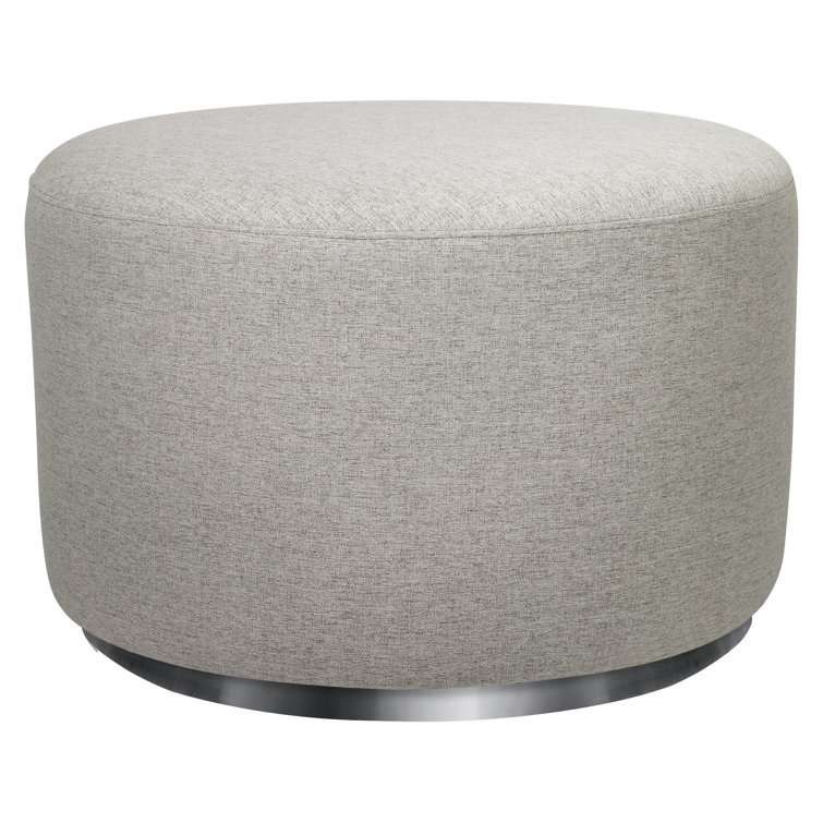 Tuba Gliding Ottoman In Eco-Performance Fabric | Water Repellent & Stain Resistant