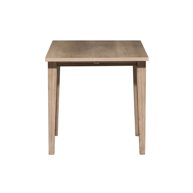 Sun Valley Transitional Brown Melamine Rectangular Dining Table