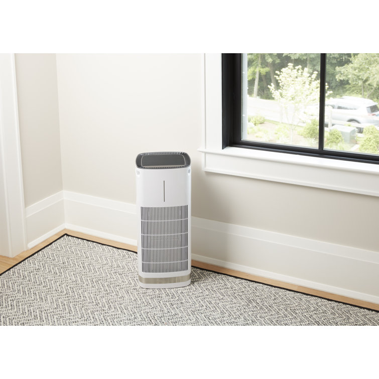 White Energy Star Freestanding HEPA Air Purifier
