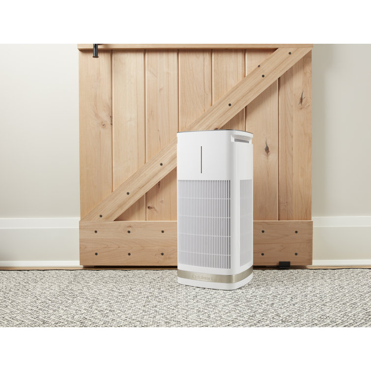 White Energy Star Freestanding HEPA Air Purifier