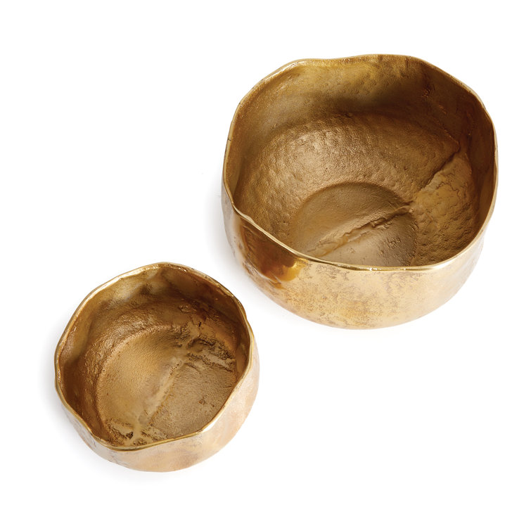 Seraphina Metal Cachepot - Set of 2