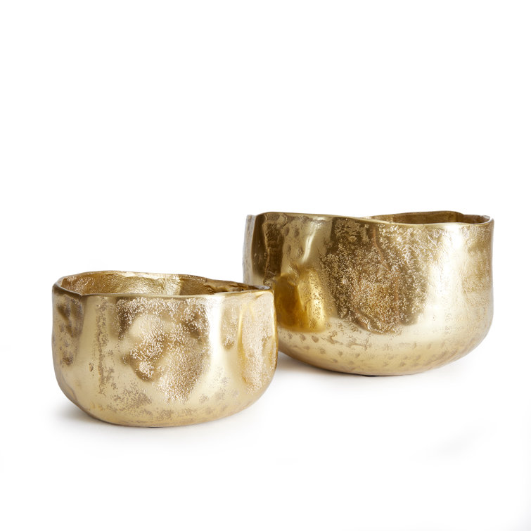 Seraphina Metal Cachepot - Set of 2