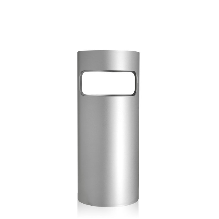 Silver Plastic Umbrella Stand with Side Openings