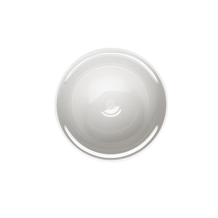Matte White ABS Plastic Modern Umbrella Stand