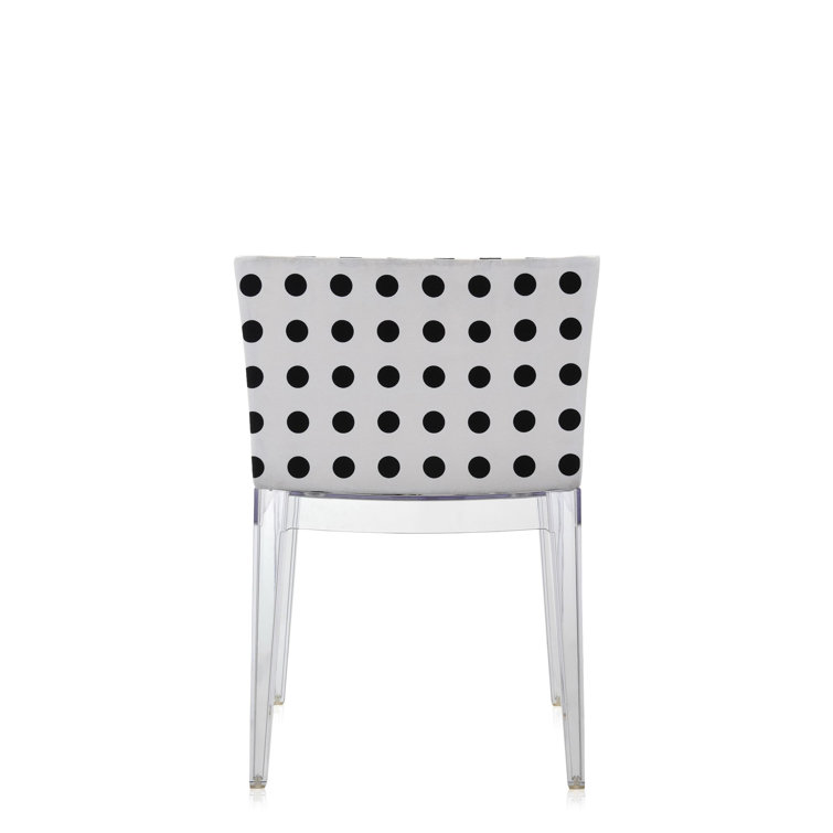 Mademoiselle Kravitz Raffia & Transparent Leather Armchair