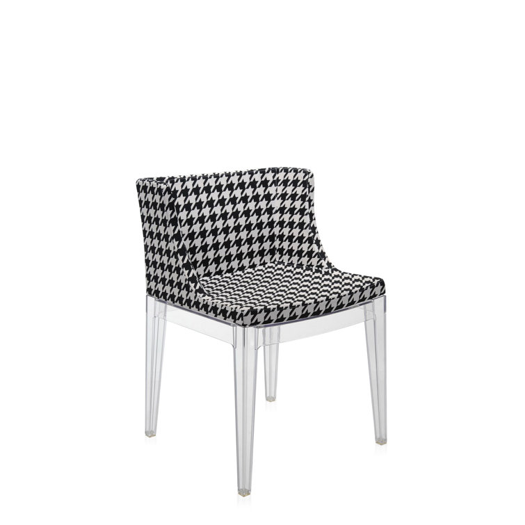 Mademoiselle Kravitz Raffia & Transparent Leather Armchair