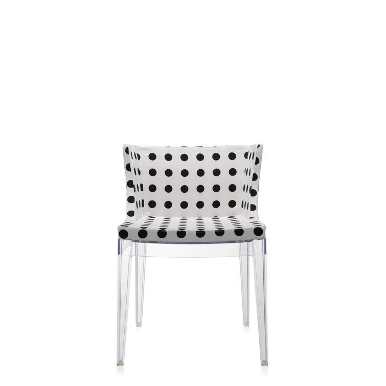 Mademoiselle Kravitz Raffia & Transparent Leather Armchair