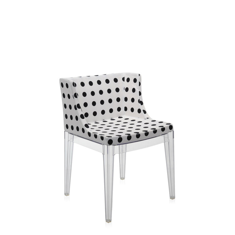 Mademoiselle Kravitz Raffia & Transparent Leather Armchair