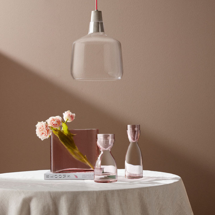 Pink Crystal Bouquet Table Vase
