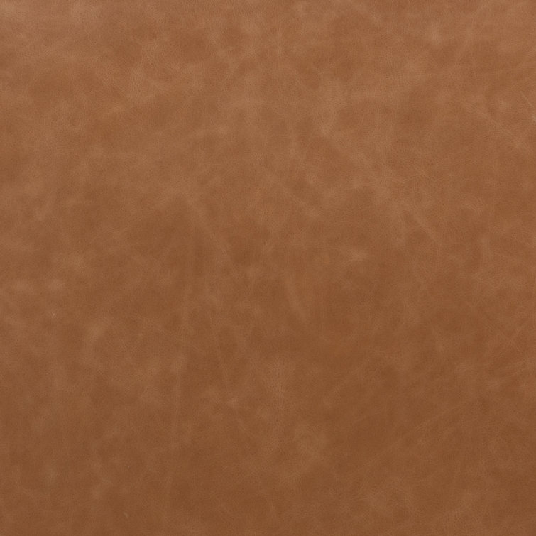 Sonoma Butterscotch Leather Side Chair with Solid Ash Frame