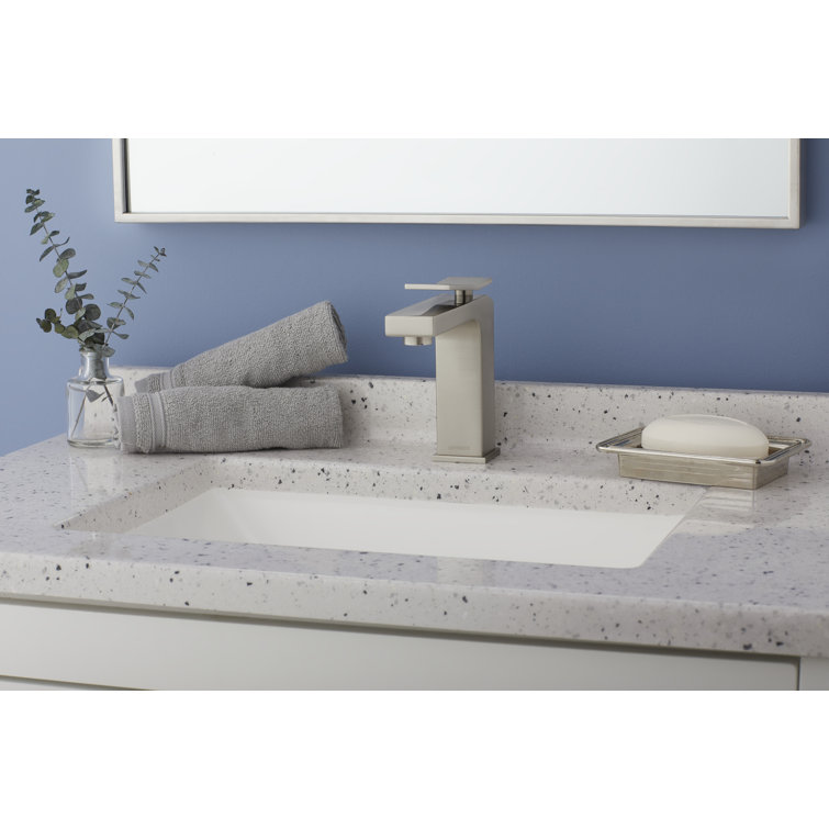 Avian Brushed Nickel Single Handle Bathroom Faucet