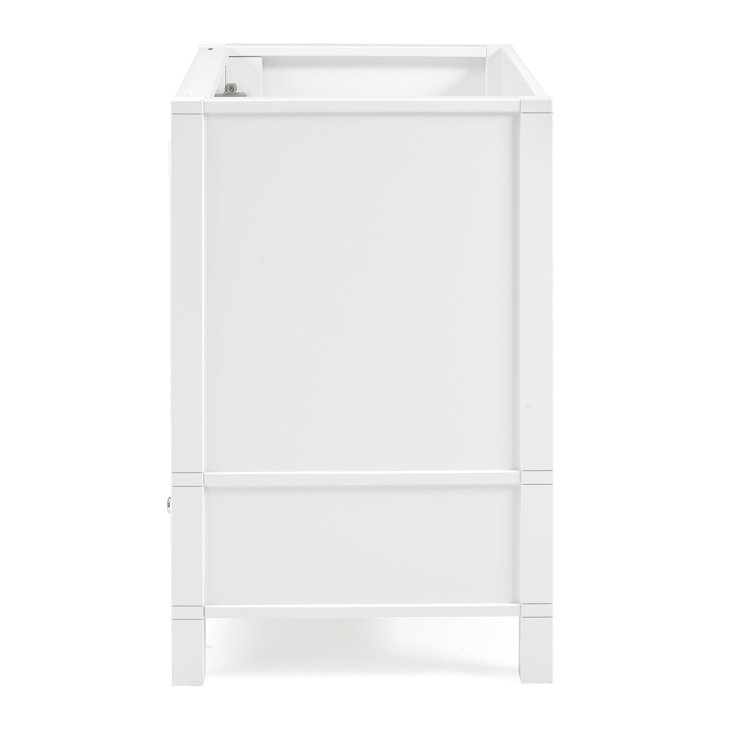 Williamsburg 30" White Pine Vanity Cabinet with Nickel Hardware