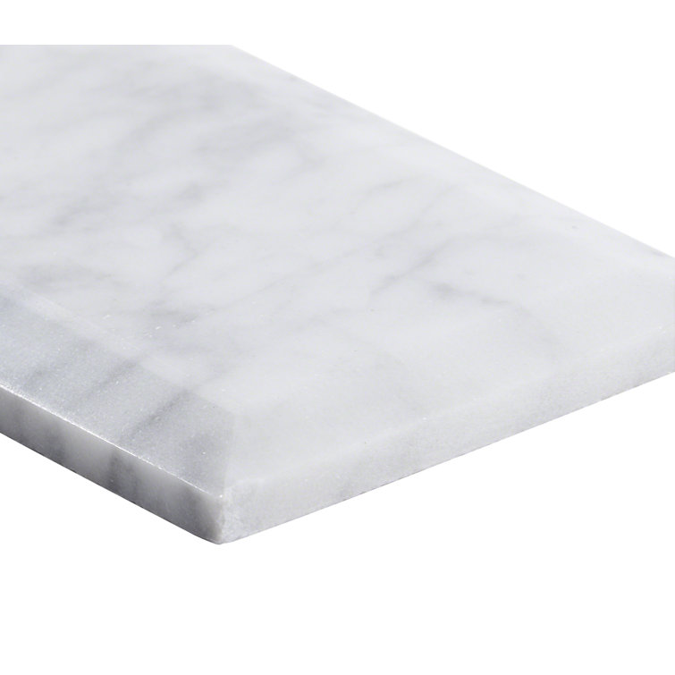Carrara White Marble 3x6 Subway Wall Tile