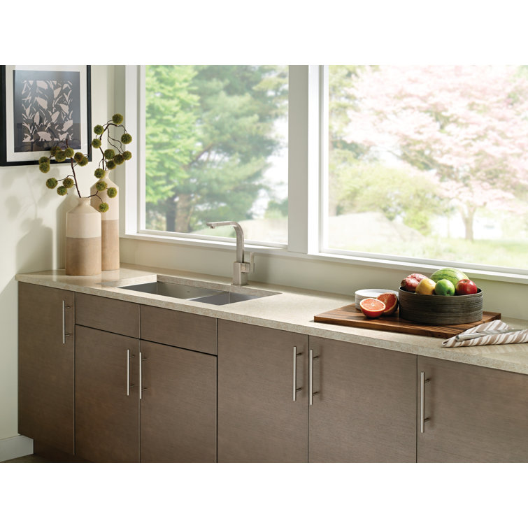 34" Stainless Steel Double Bowl Undermount Kitchen Sink