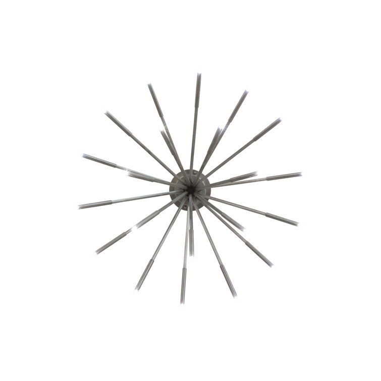 Galassia 28'' Aluminum LED Indoor/Outdoor Flush Mount