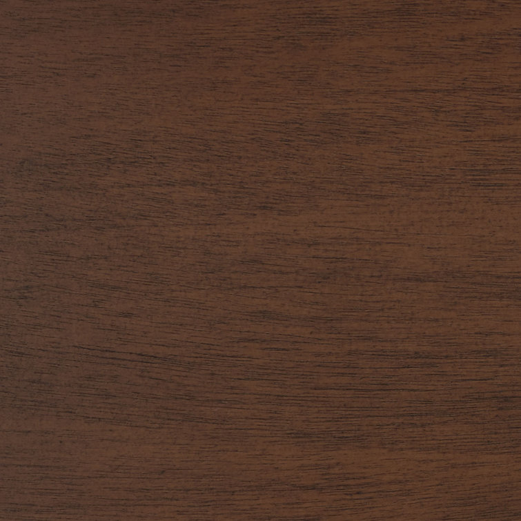Retro Chic Hawthorn Brown Wood 3-Drawer Writing Desk