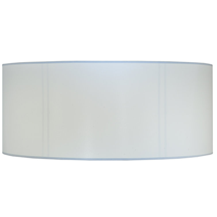 Satin Nickel 60" Drum Flush Mount Ceiling Light
