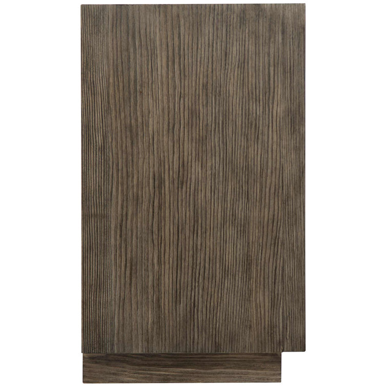 Luca 85'' Brown and Bone Media Console with Cabinet