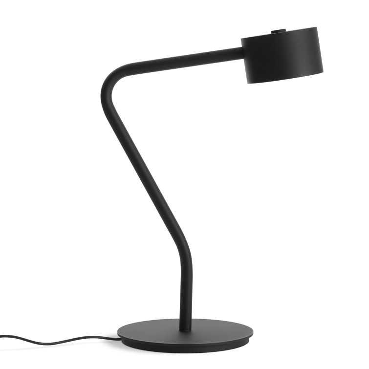 Black Adjustable Metal Touch Table Lamp
