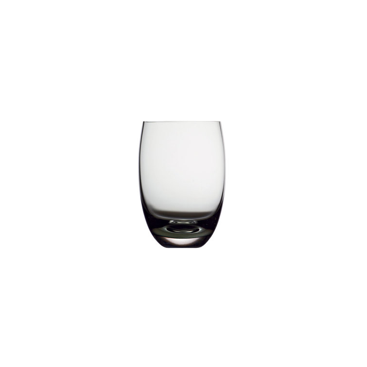 Smoke Gray Lead-Free Crystal Drinking Glass Set