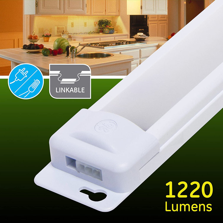 Enbrighten 36-inch White LED Under Cabinet Light Fixture