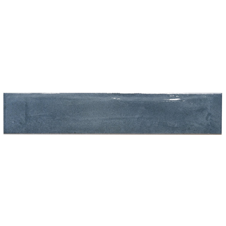 Tint 3x16 Polished Blue Porcelain Subway Wall Tile