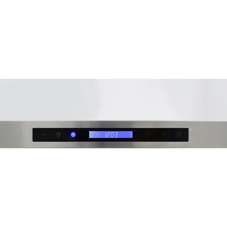 Brama 36-Inch Stainless Steel Under Cabinet Range Hood with LED Lights