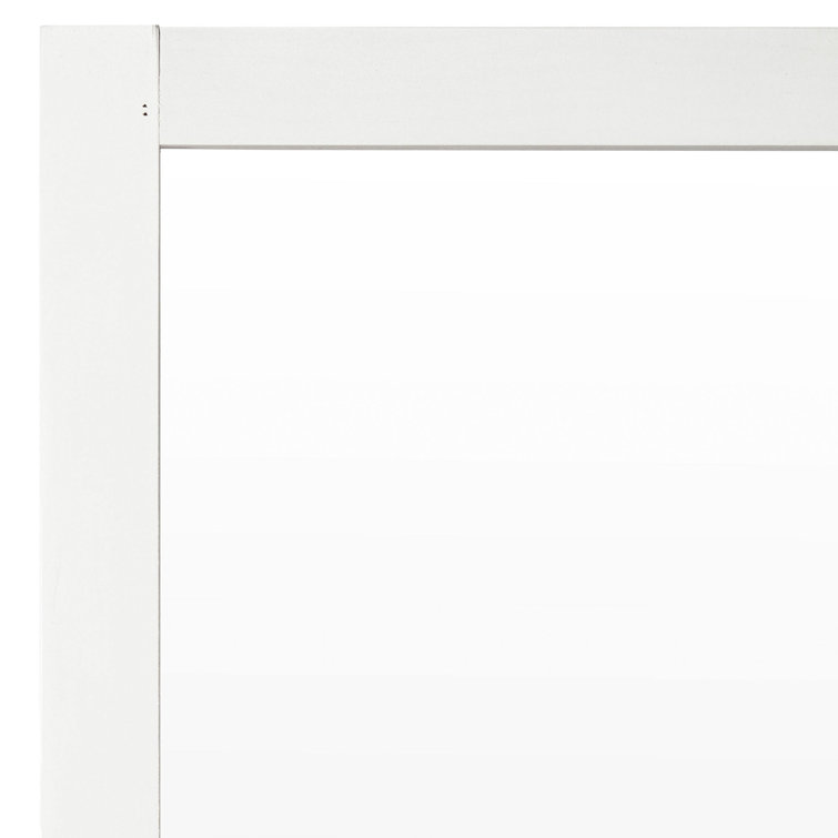 4 ft. Tall White Acrylic 3-Panel Folding Screen
