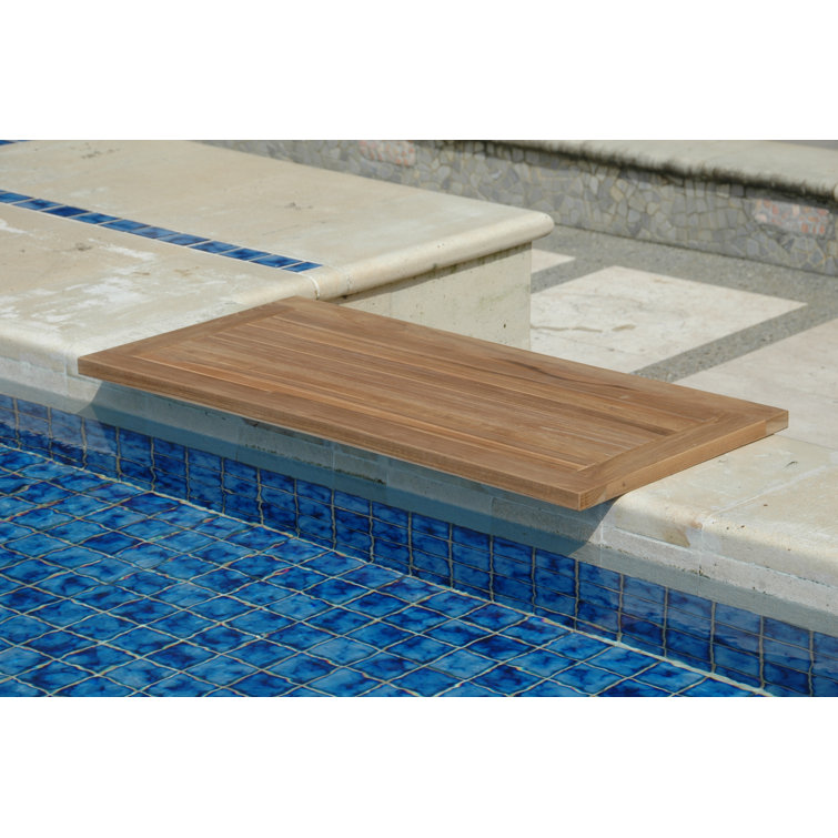 Anderson Teak Rectangular Outdoor Spa Shower Mat