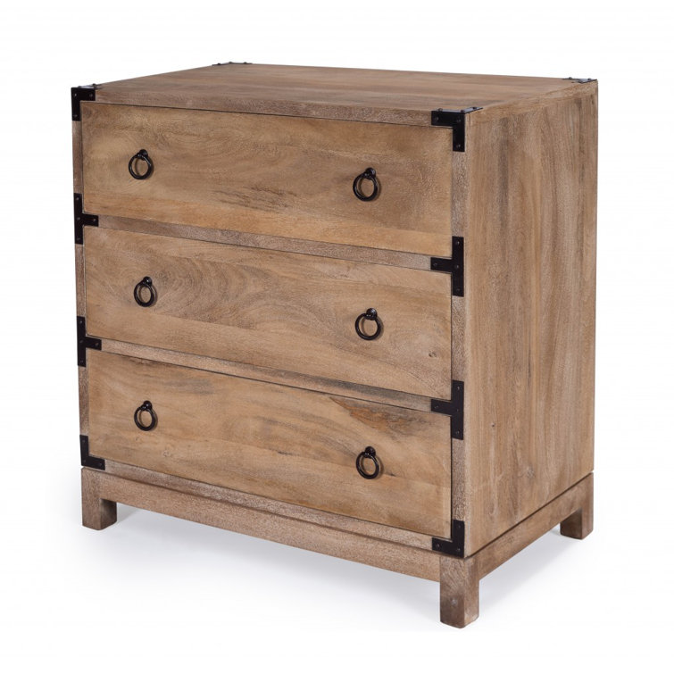 Forster 144'' Extra Deep Brown Campaign Chest with Ball Bearings