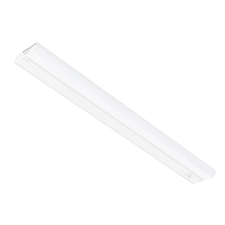 30-inch Matte White Aluminum Hardwired LED Under Cabinet Light