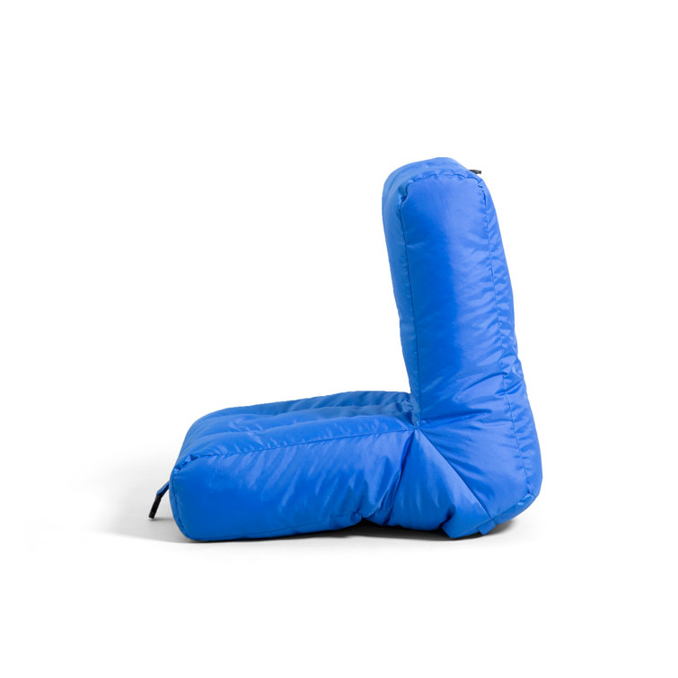 Pacific Blue Polyester Grab & Go Outdoor Bean Bag Chair