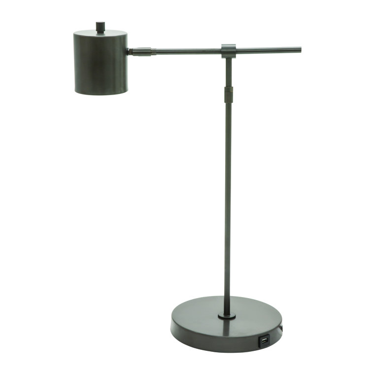 Adjustable Oil Rubbed Bronze Metal LED Desk Lamp