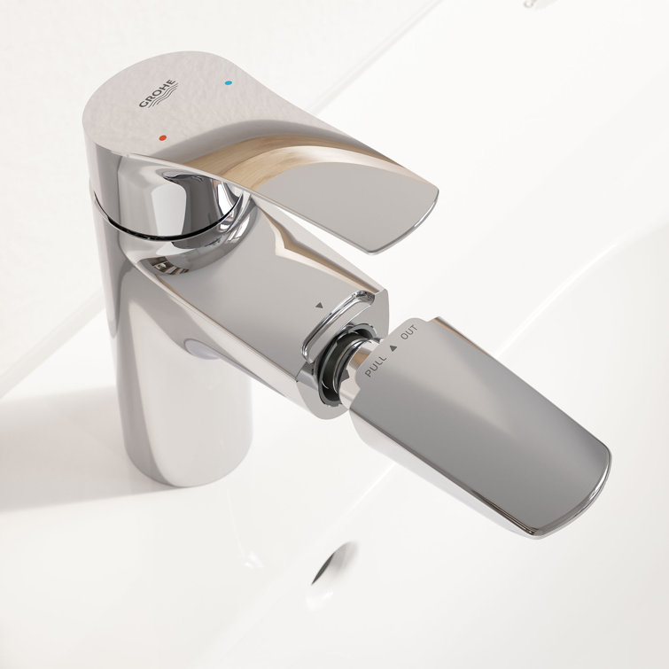 Eurosmart Chrome Single-Handle Pull-Out Bathroom Faucet