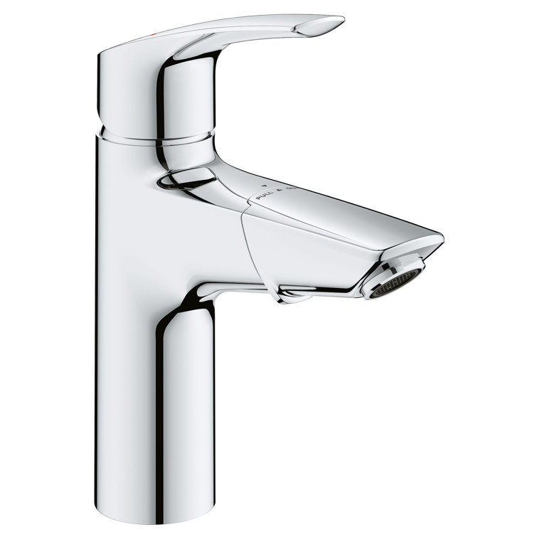 Eurosmart Chrome Single-Handle Pull-Out Bathroom Faucet