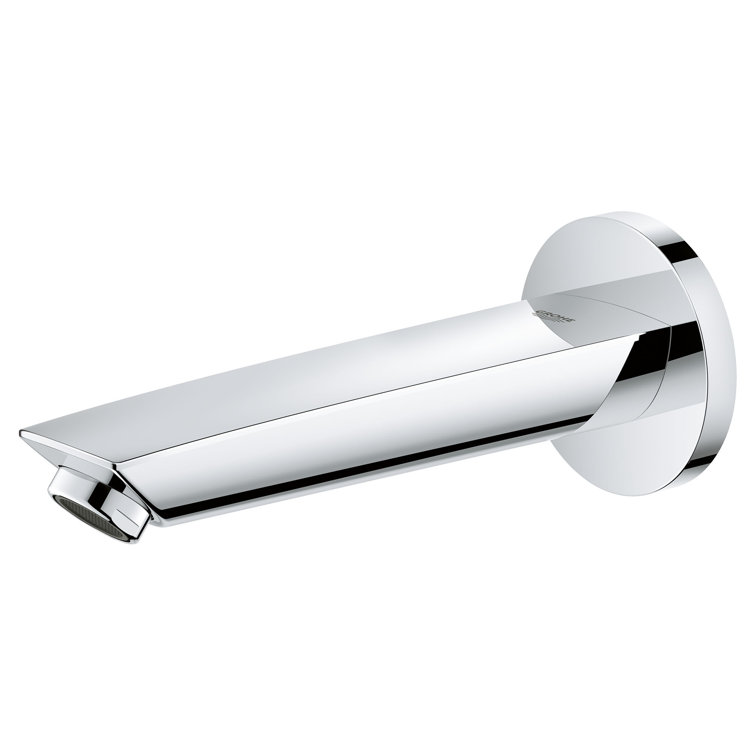 Eurosmart Chrome Wall Mounted Tub Spout