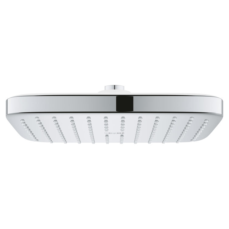 Tempesta Square Chrome Rain Shower Head with DreamSpray