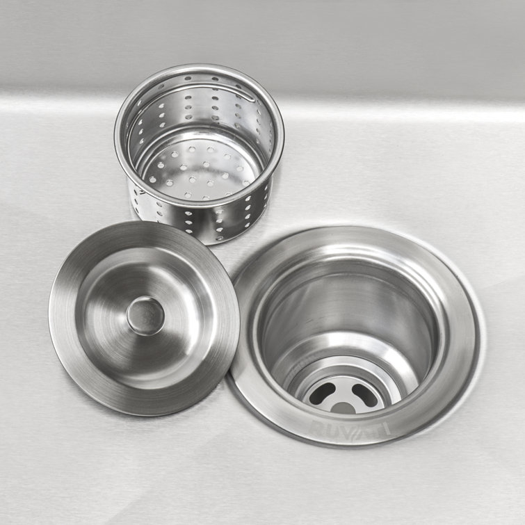 Ruvati 23" x 18" Stainless Steel Undermount Utility Sink