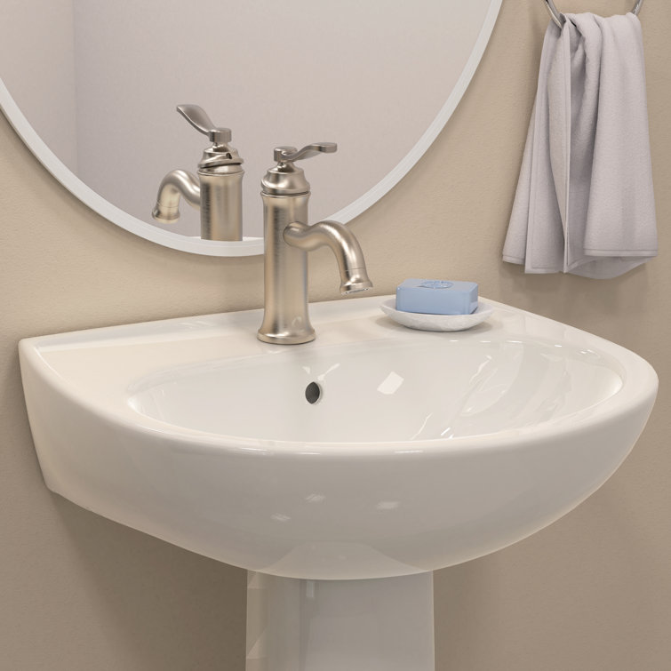 Brushed Nickel Bathroom Sink Pop-Up Drain Assembly
