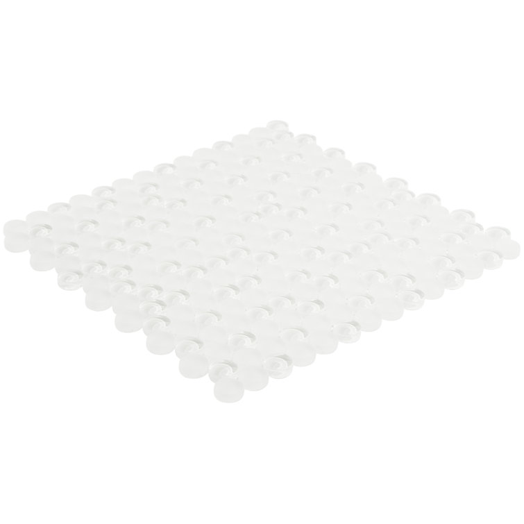 Super White Polished Glass Penny Round Mosaic Tile Sheet