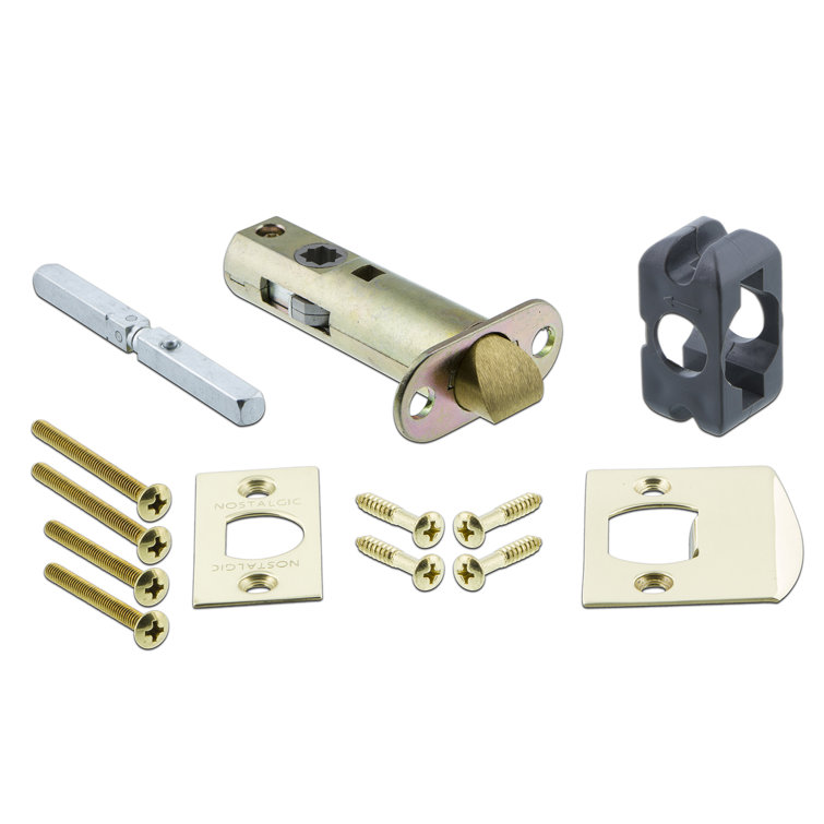 Polished Brass Studio Plate with Egg & Dart Door Knob
