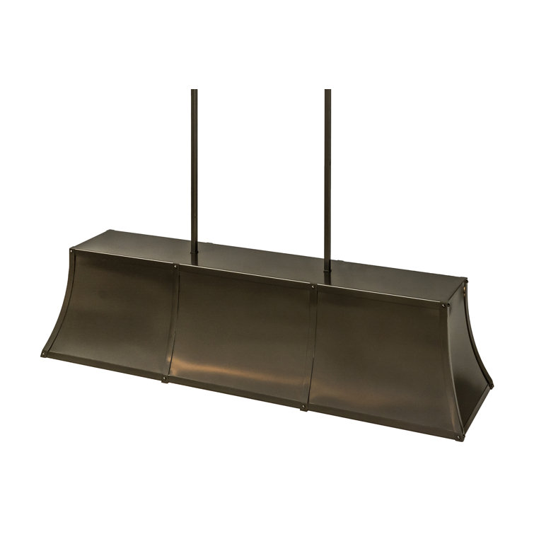 Nadine 9-Light Bronze Metallic Kitchen Island Pendant