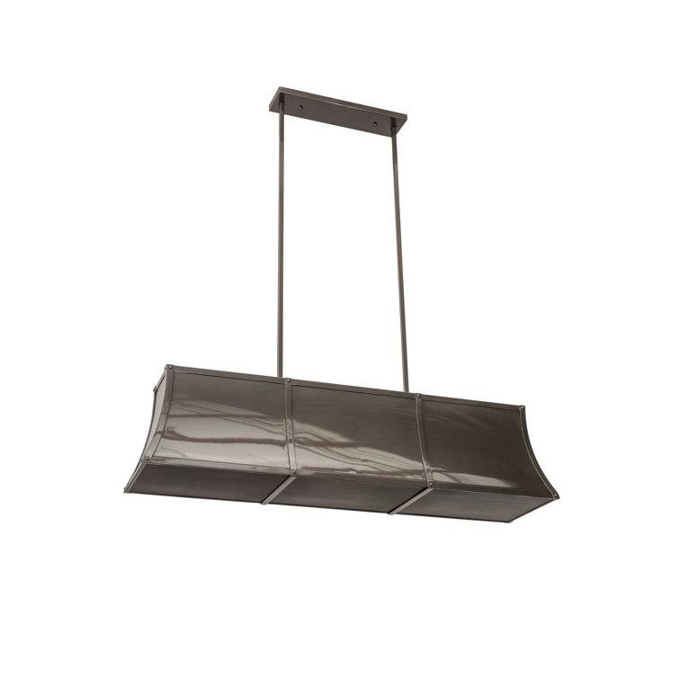 Nadine 9-Light Bronze Metallic Kitchen Island Pendant