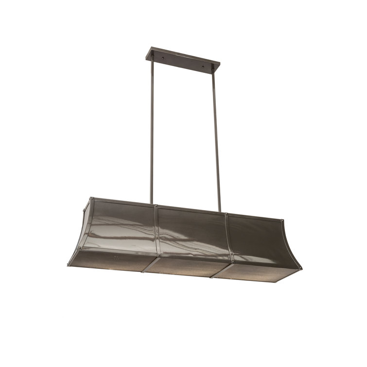 Nadine 9-Light Bronze Metallic Kitchen Island Pendant