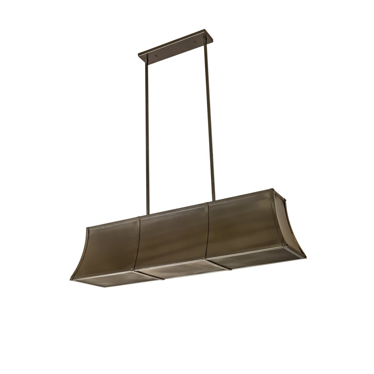 Nadine 9-Light Bronze Metallic Kitchen Island Pendant