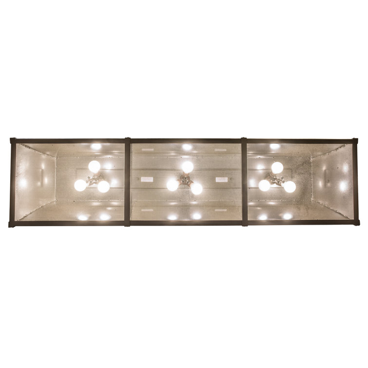 Nadine 9-Light Bronze Metallic Kitchen Island Pendant