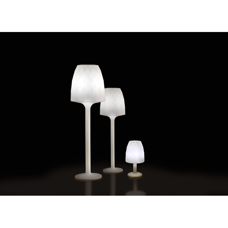 Cordless Bright White LED Outdoor Floor Lamp, 70.75" H