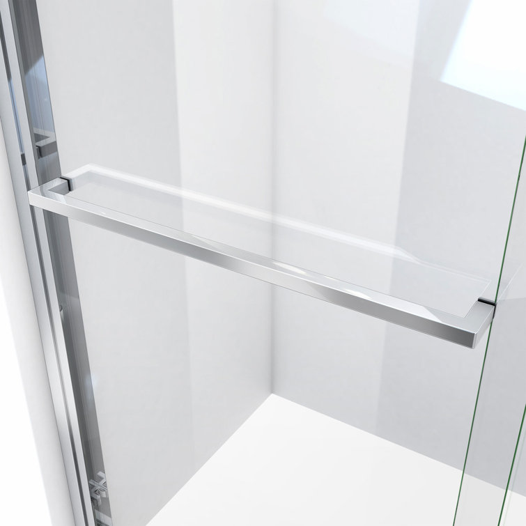 Duet Plus 56"-60" Chrome Semi-Frameless Sliding Shower Door