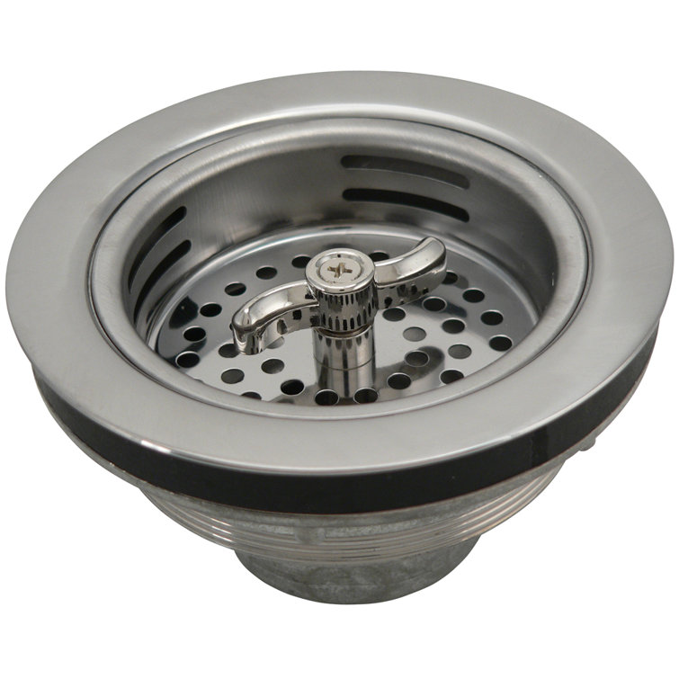 Keeney Silver Stainless Steel Rust Resistant Kitchen Sink Strainer Basket