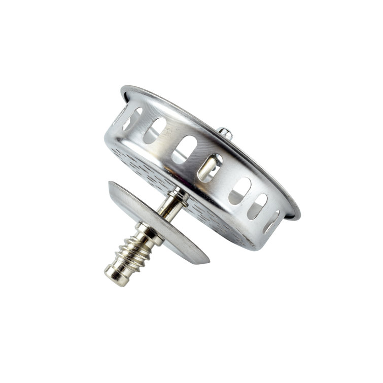 Keeney Silver Stainless Steel Rust Resistant Kitchen Sink Strainer Basket